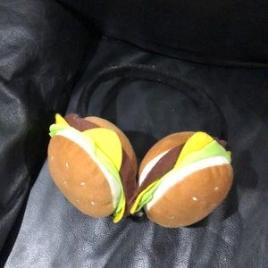 Kids Burger earmuffs 🍔🍔🍔